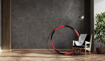 Coradoma Hula-Hoop-Reifen Hula Hoop Reifen Erwachsene 1,2kg Fitnessreifen zum Abnehmen (8-tlg)