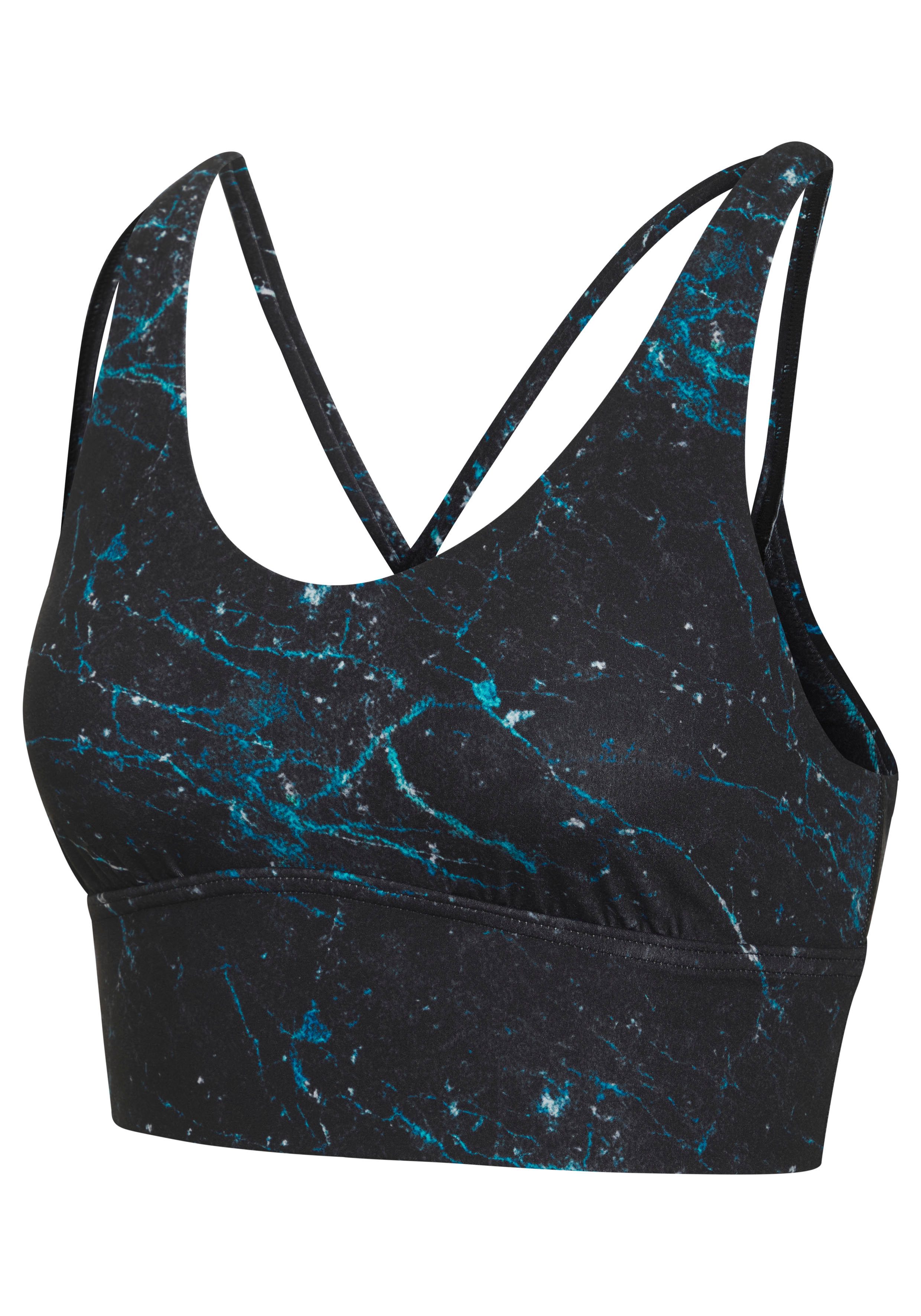 LASCANA ACTIVE Crop-Top Abstrakte Musterung