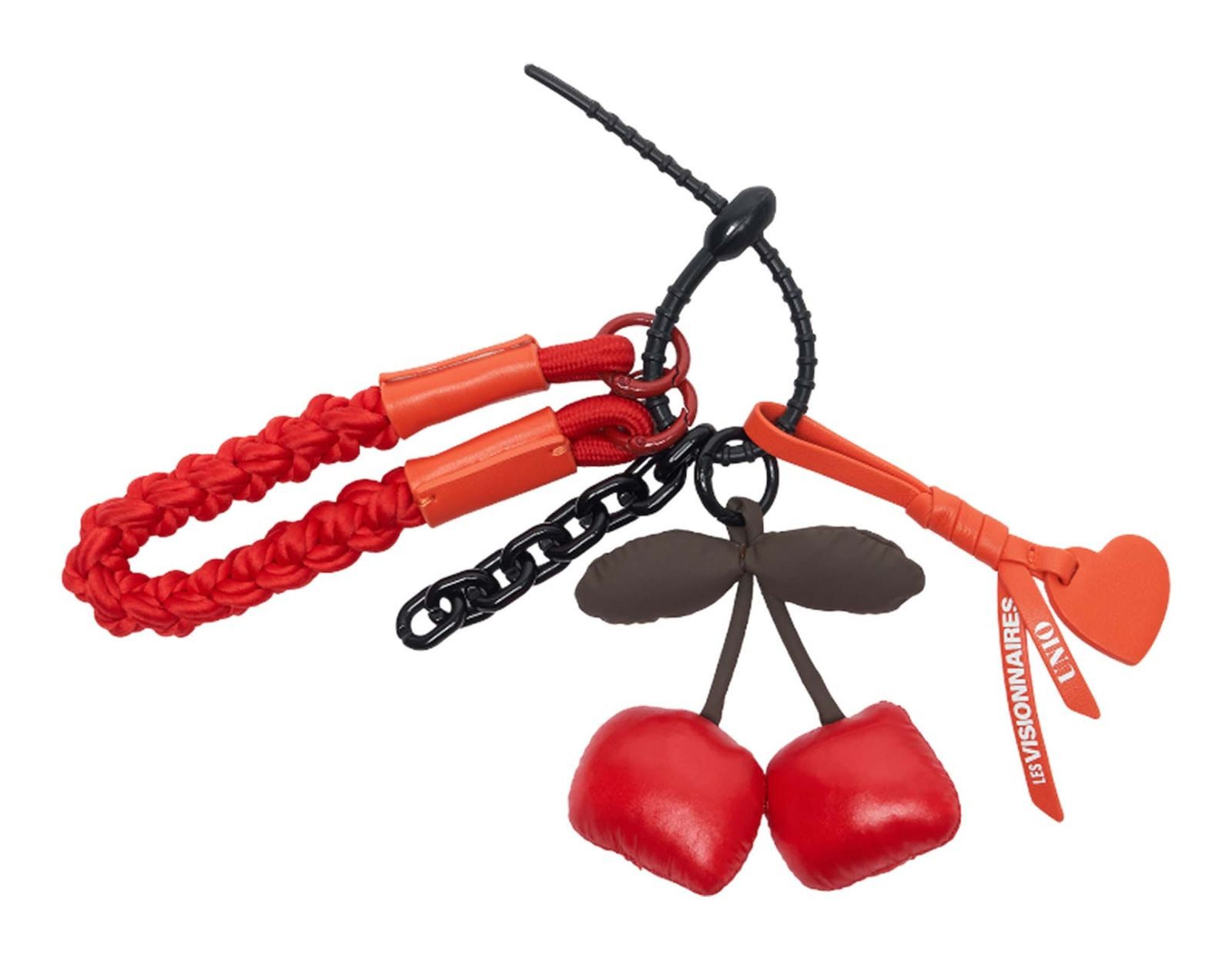 Les Visionnaires Taschenanhänger Puffy Cherry Charm