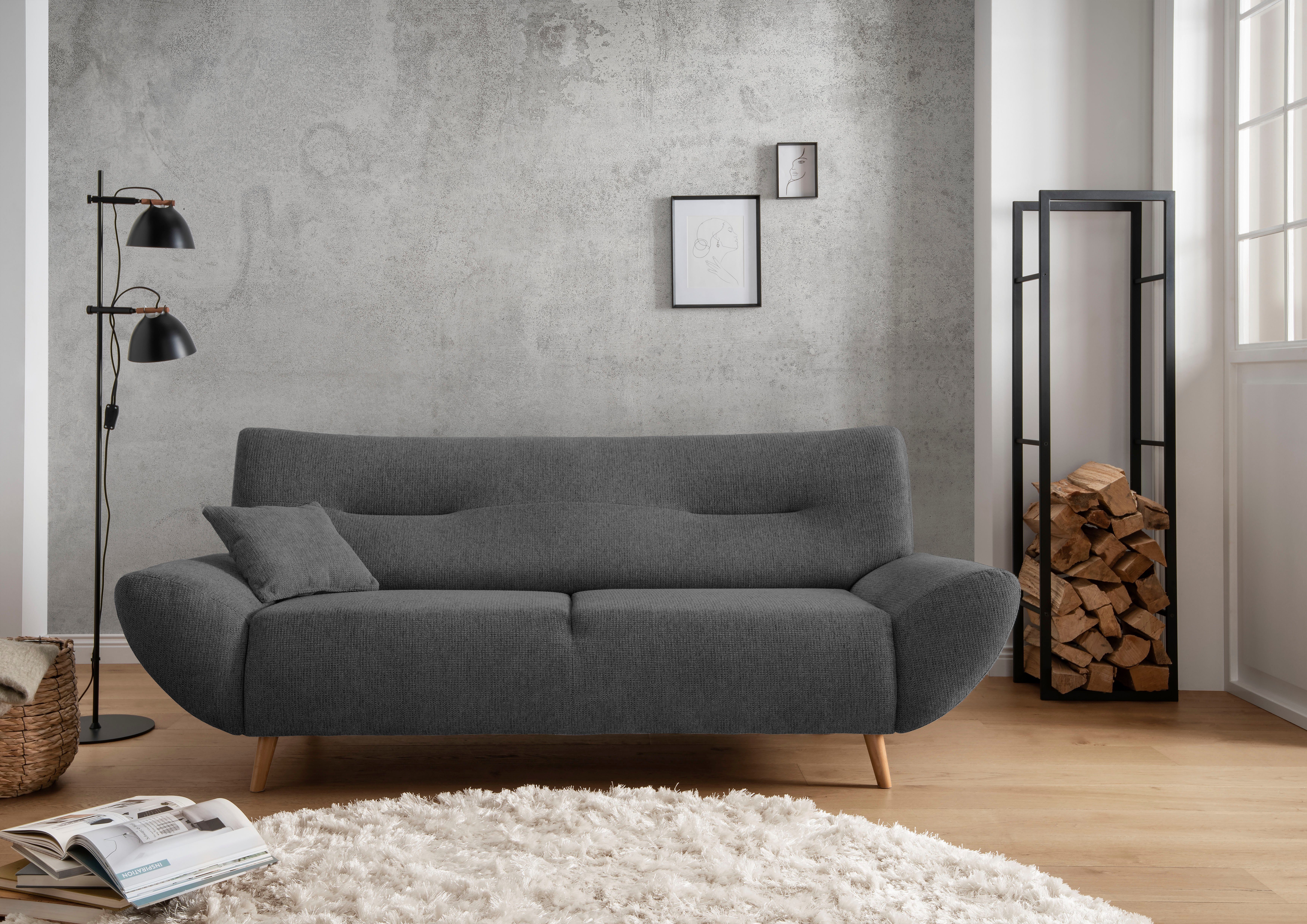 INOSIGN 3-Sitzer "Drago" frei im Raum stellbar, inkl. 1 Zierkissen günstig online kaufen