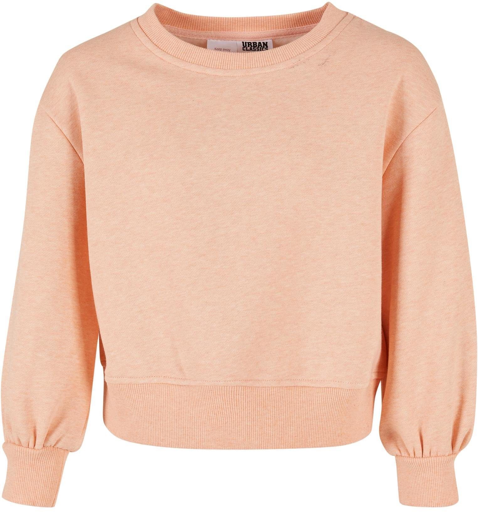 Sweatshirt Girls Oversized Color Melange Crewneck Mädchen Pullover