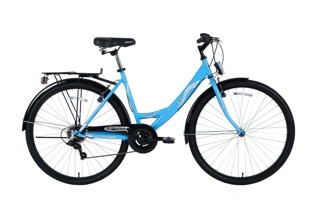 T&Y Trade Cityrad »28 ZOLL KINDER DAMEN MÄDCHEN CITY FAHRRAD MÄDCHENFAHRRAD  CITYFAHRRAD DAMENFAHRRAD KINDERFAHRRAD CITYRAD