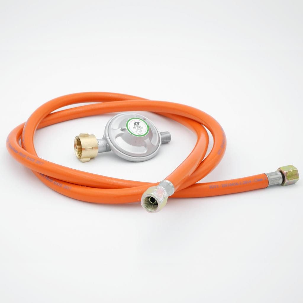 Gasgrill Anschlüsse, Druckminderer, Schläuche, diverse Set´s