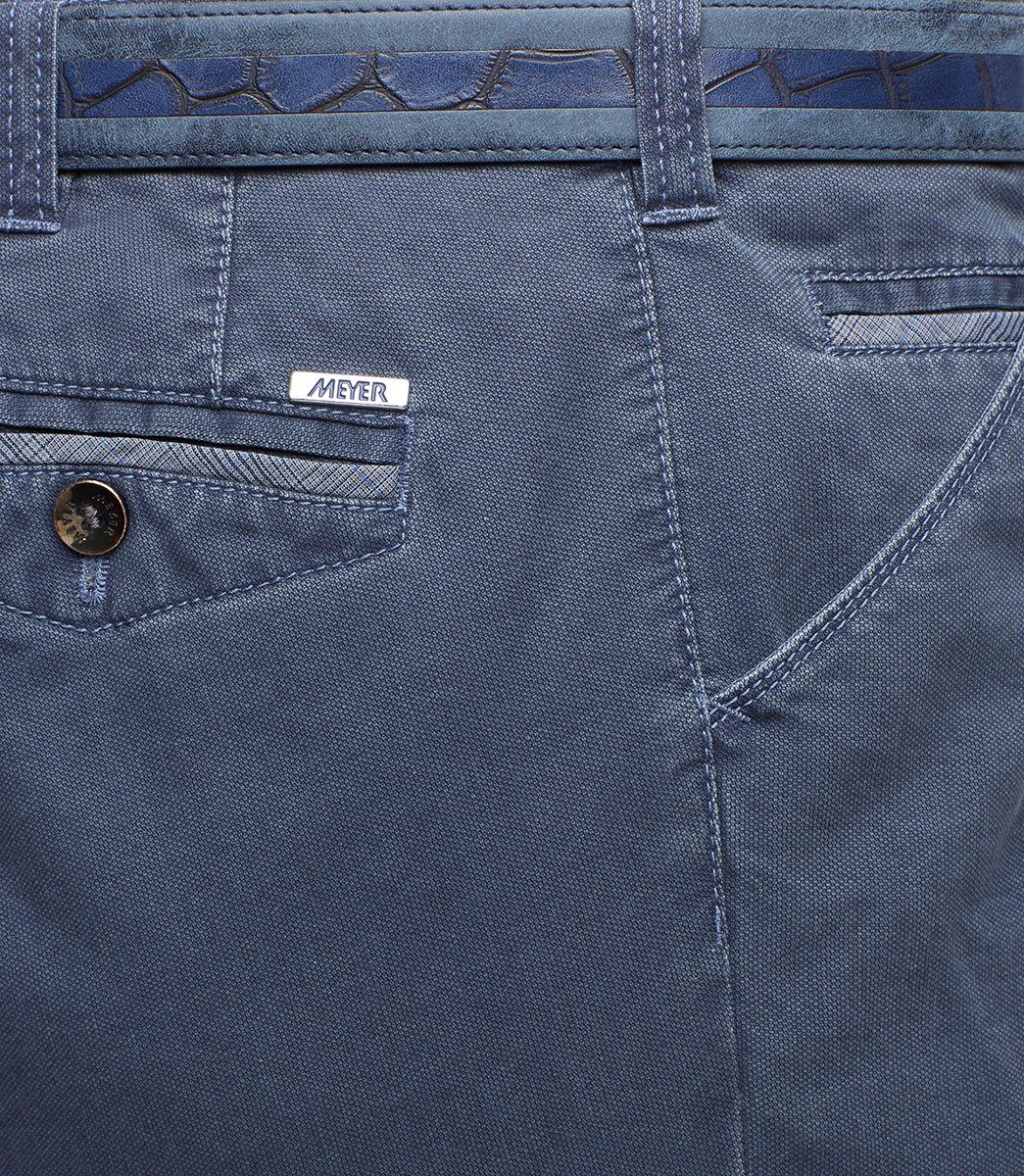 MEYER 5-Pocket-Jeans MEYER CHICAGO Chino marine 1-5033-18