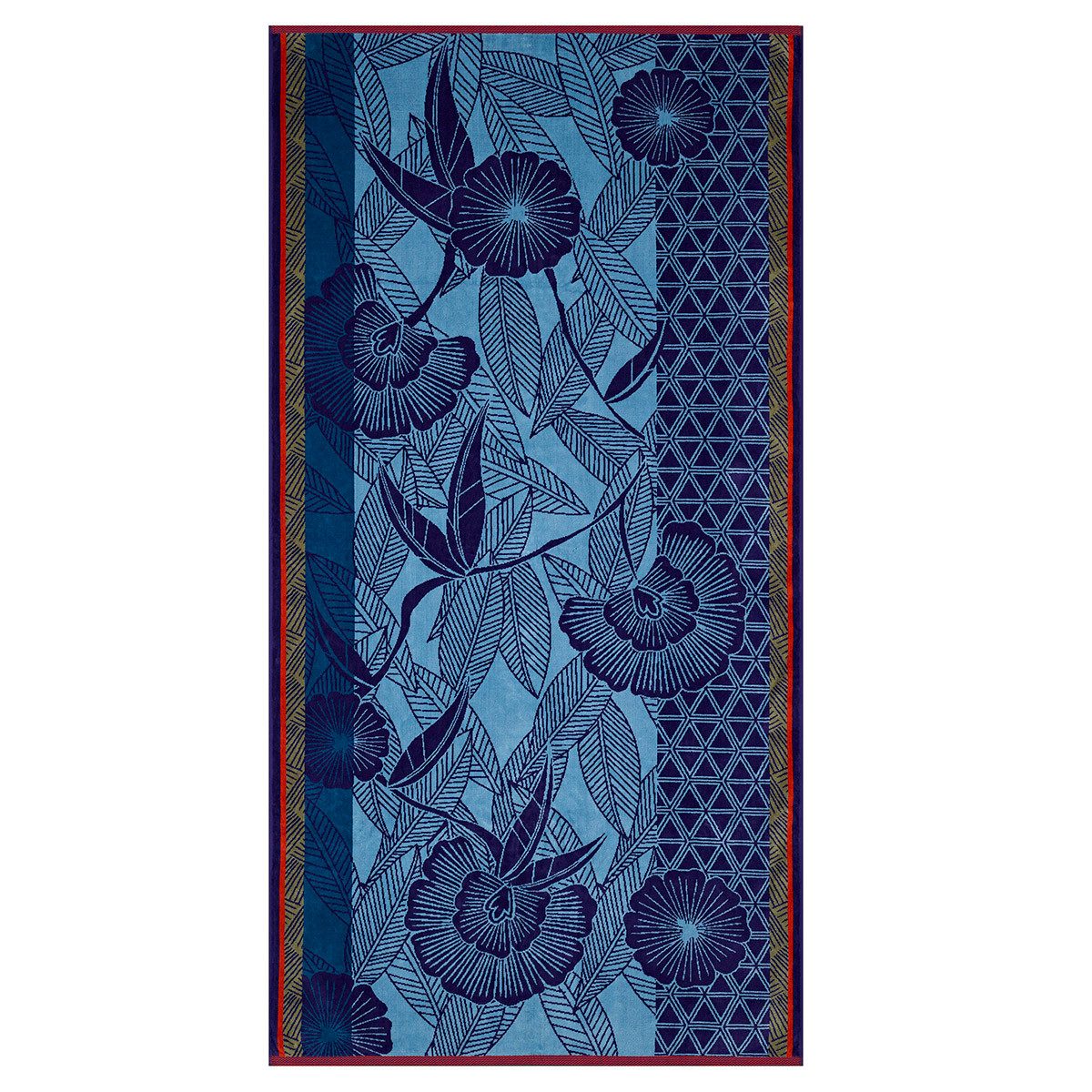 Le Jacquard Francais Strandtuch Strandtuch Orinoco Oceania 100x200 cm, Frottee (1-St), Frottee