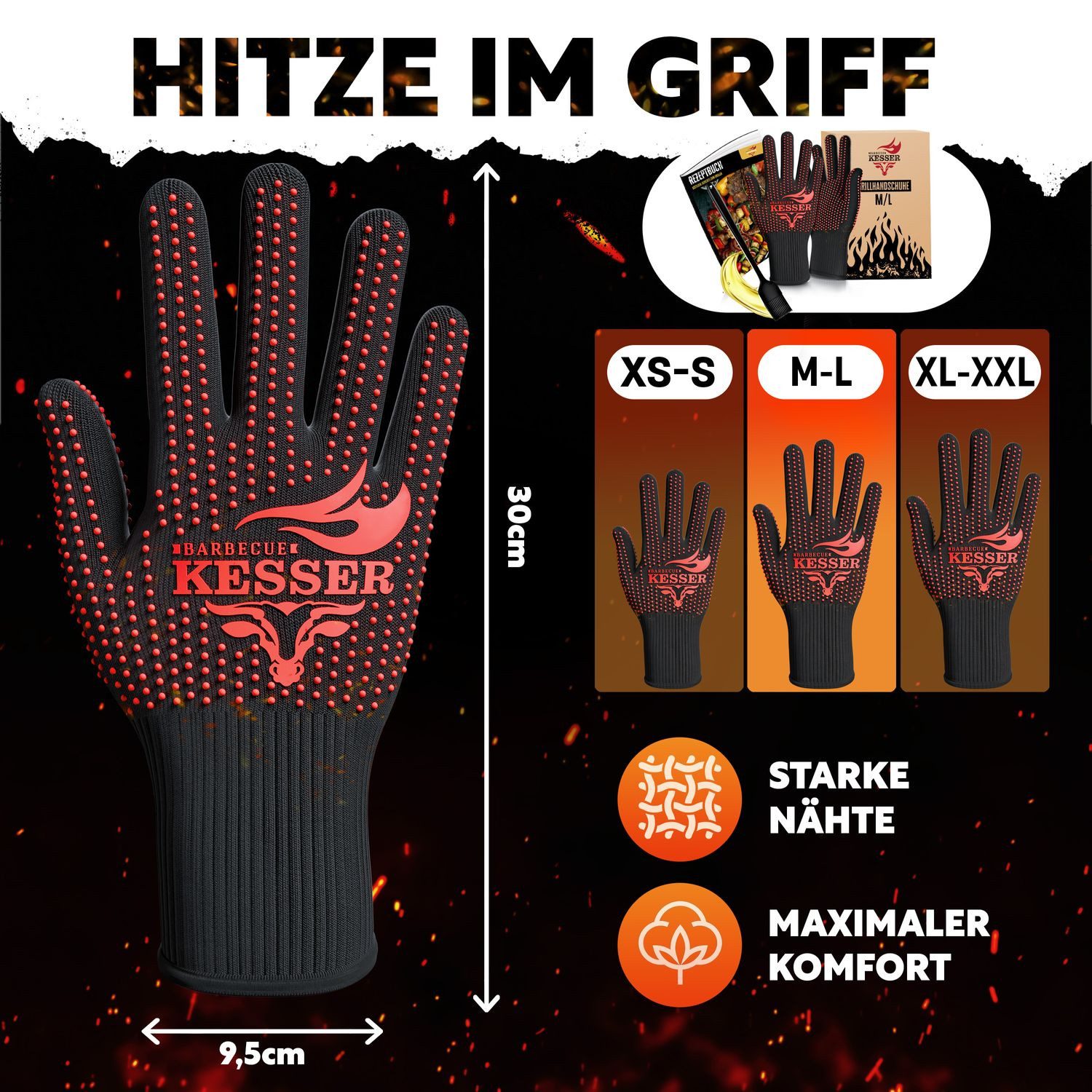 KESSER Grillhandschuhe günstig online kaufen
