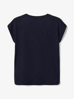 Name It T-Shirt Name It Mädchen Sommer-Shirt in blau ärmellos (1-tlg) sportlicher Schnitt