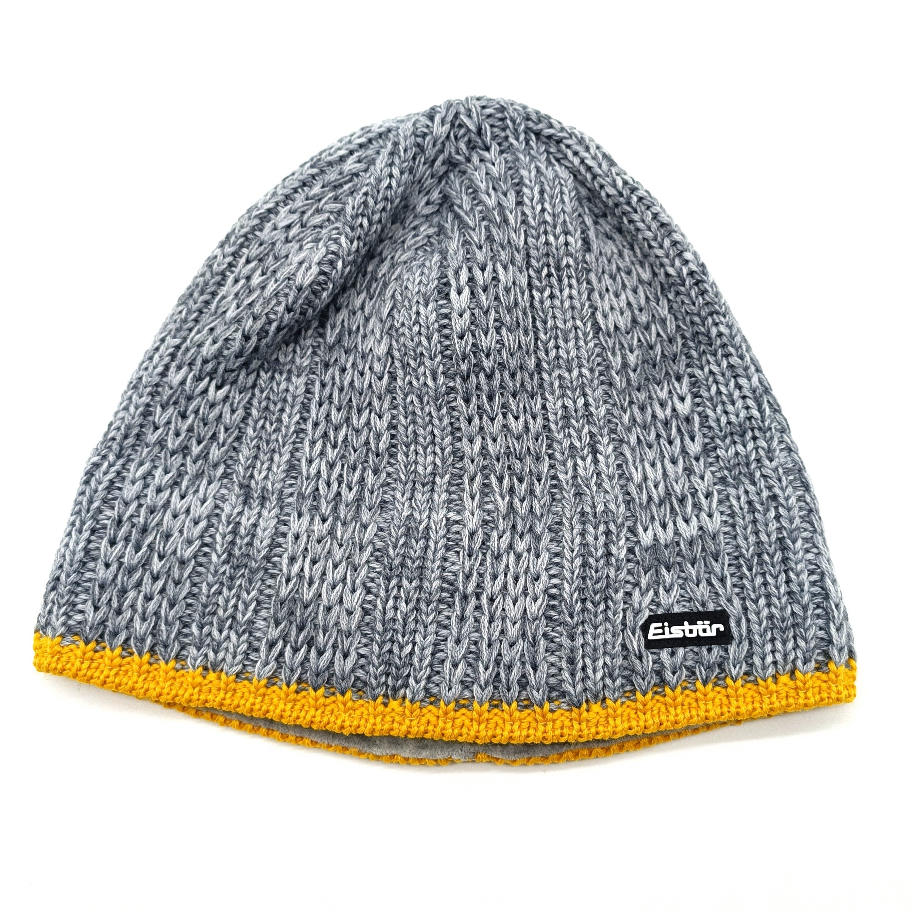 Eisbär Strickmütze Rene MÜ XL 706 grau/rosa