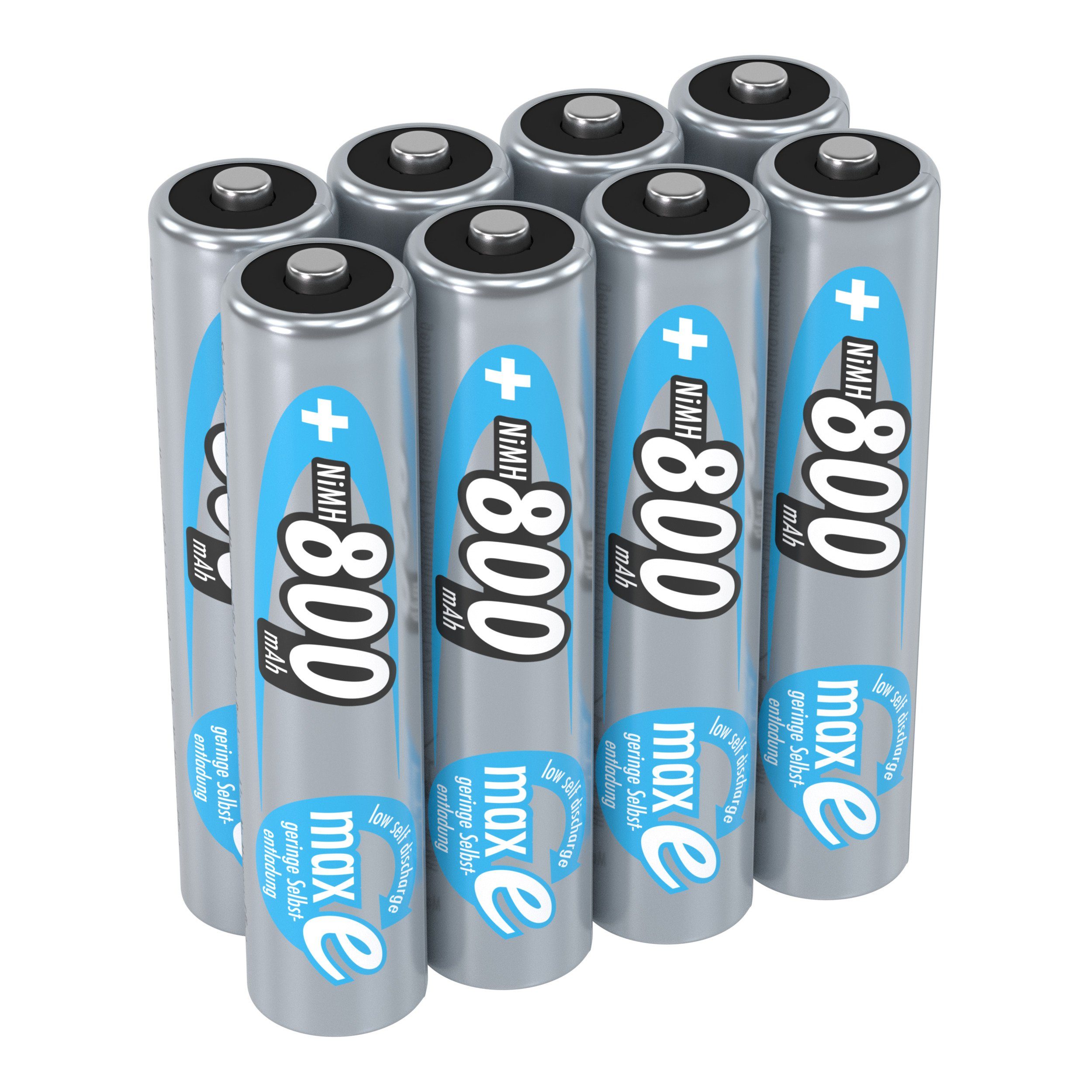 ANSMANN® »Akku AAA 800mAh Micro NiMH 1,2V - 1000x ...