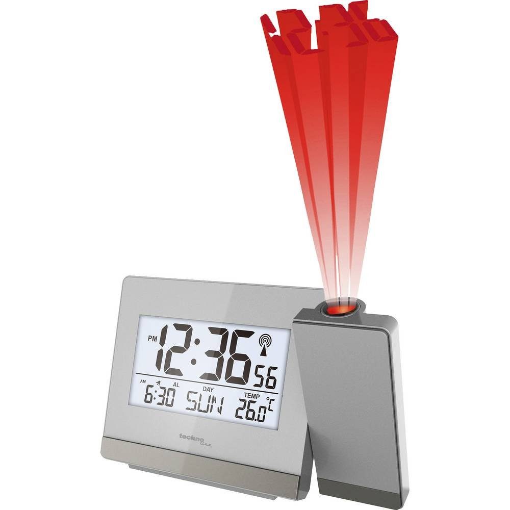 Techno Line Tischuhr Funk-Projektionswecker WT 538 günstig online kaufen