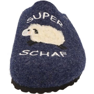 SUPERSOFT 522-276 Damen Schuhe "Super Schaf" Filz Pantoffeln Hausschuh Gefüttert, gepolstert