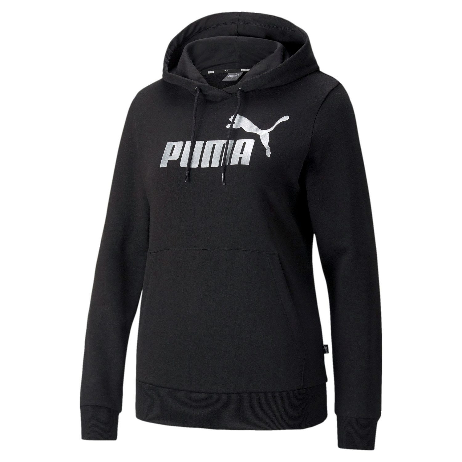 PUMA Kapuzenpullover Puma Damen Kapuzenpullover ESS+ Metallic Logo Hoodie TR 849096