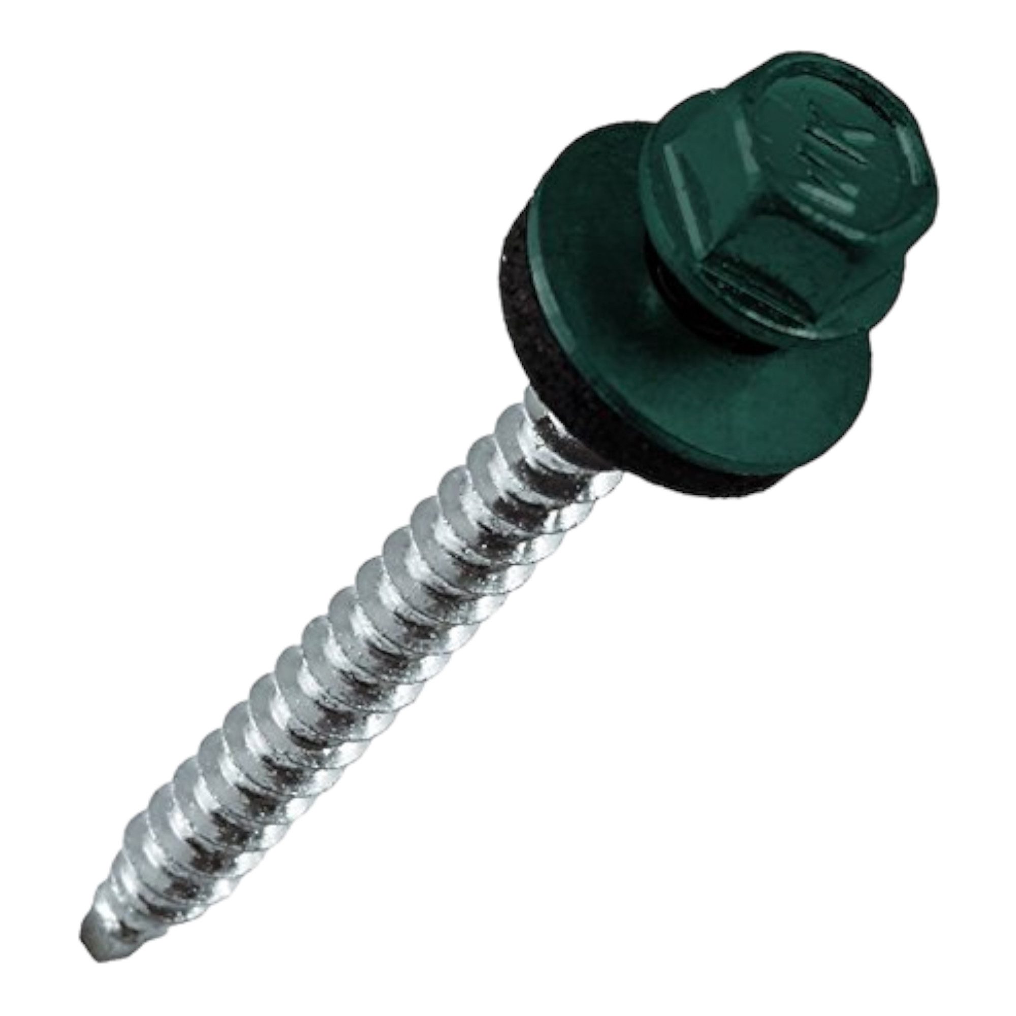 Schrauben-Set 250x Trapezblechschrauben 4,8x35mm Ral 6005