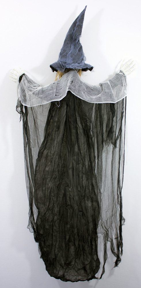 Das Kostümland Dekoobjekt Halloween Dekoration Grusel Hexe - 170 cm, Hängef