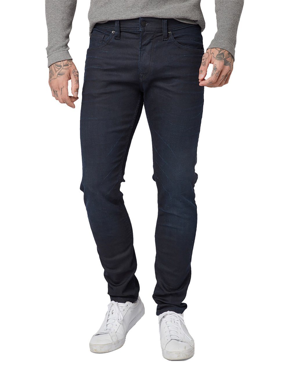 Denim Slim-fit-Jeans mit Jeanshose Piers TOM TAILOR Stretch