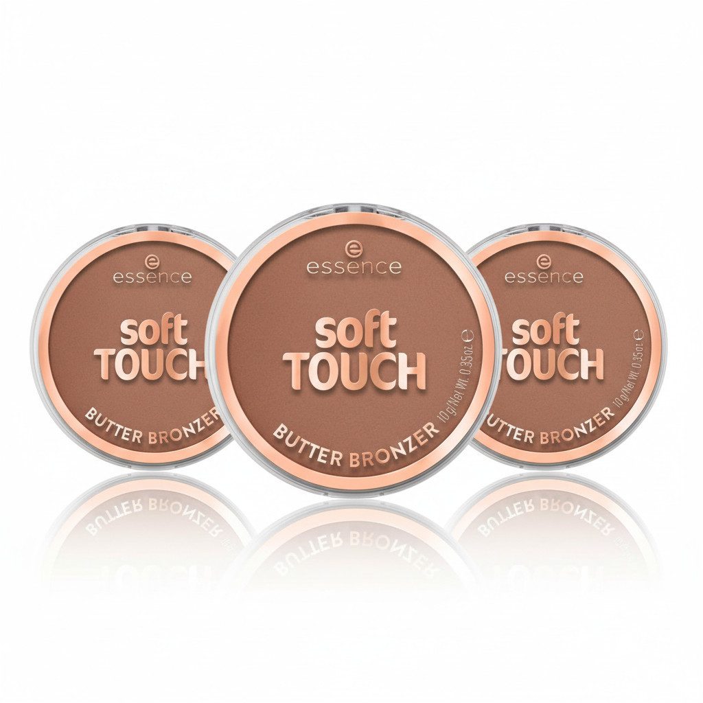 Essence Bronzer SOFT TOUCH BUTTER BRONZER, 3-tlg.