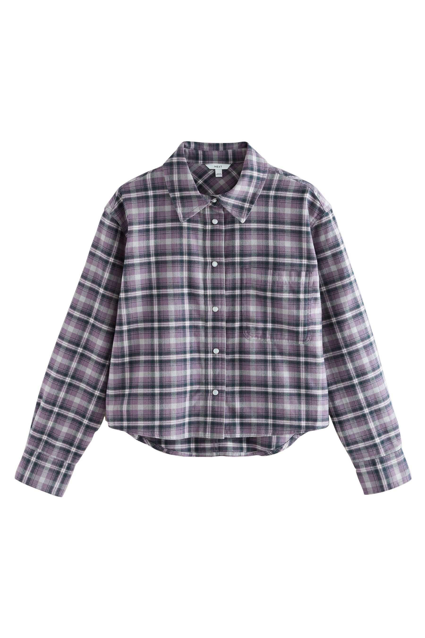 Langarmhemd Cropped-Langarmshirt