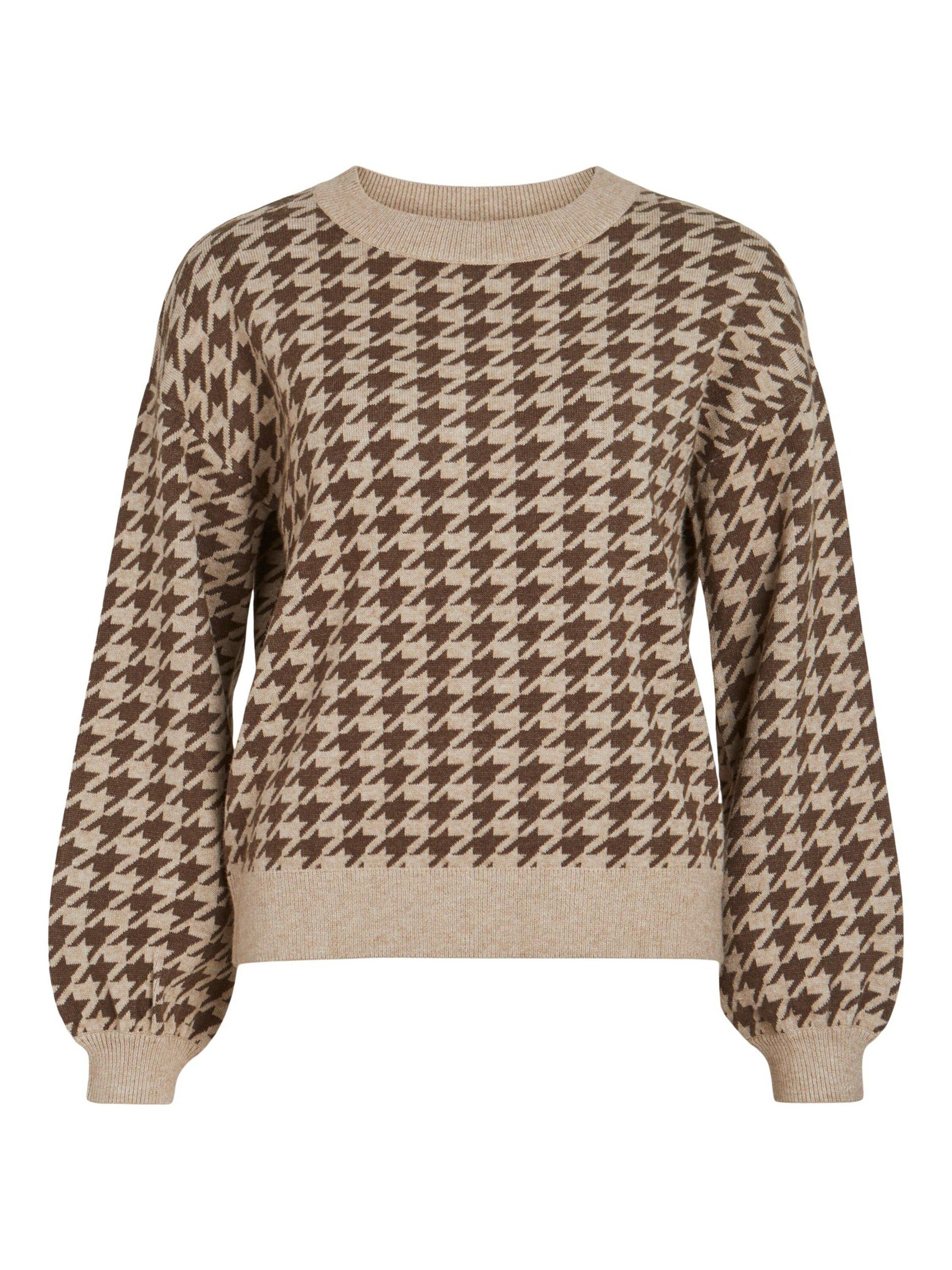 Vila Strickpullover RIL (1-tlg) Plain/ohne Details günstig online kaufen