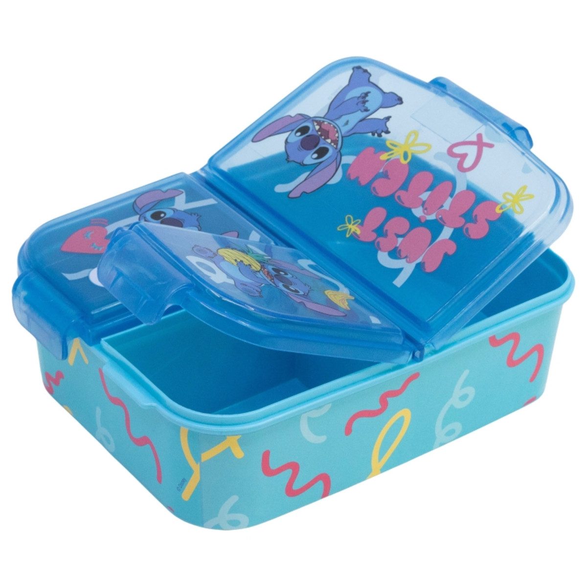 Lilo & Stitch Lunchbox Kinder Lunch Set Adventure Flasche 650 ml und Snackbox, (2-tlg)