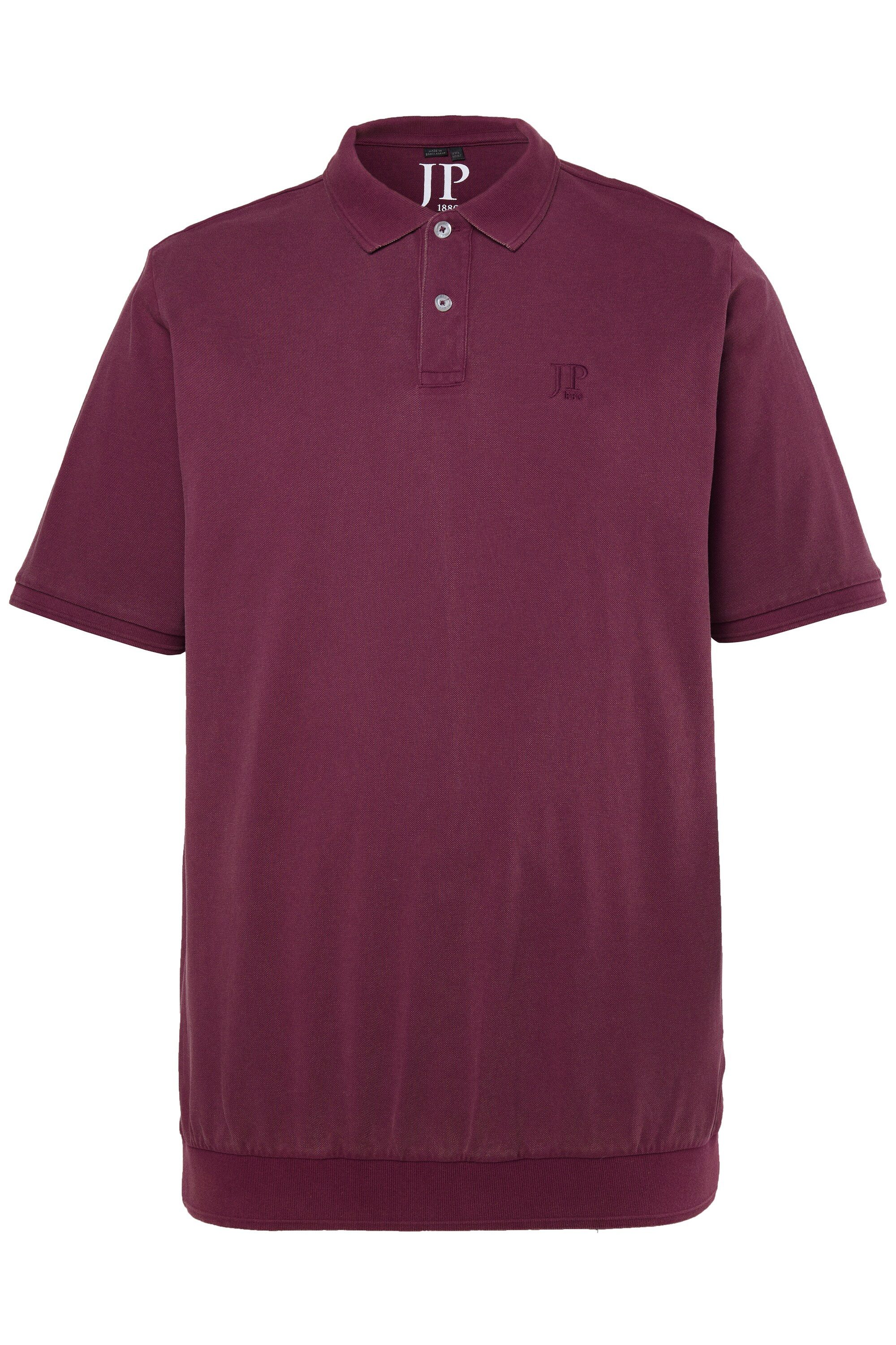 JP1880 Poloshirt Poloshirt Bauchfit Piqué Halbarm Vintage Look – Bild 2 von 3