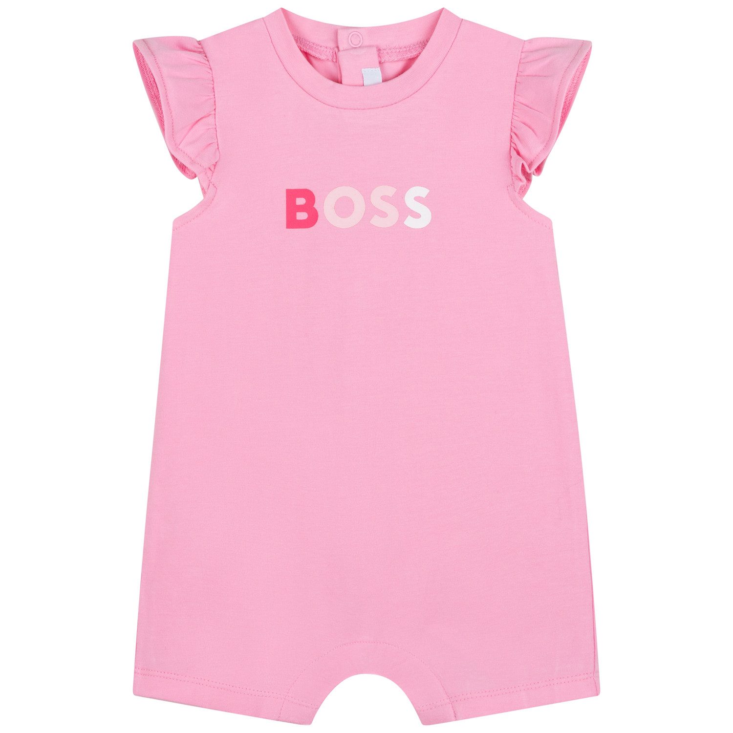BOSS Spieler HUGO BOSS Einteiler pink/rosa mit Logo Details