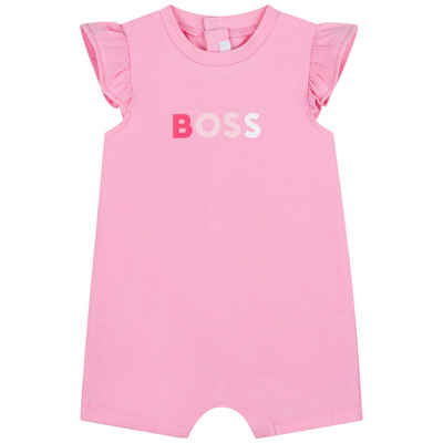 BOSS Spieler HUGO BOSS Einteiler pink/rosa mit Logo Details