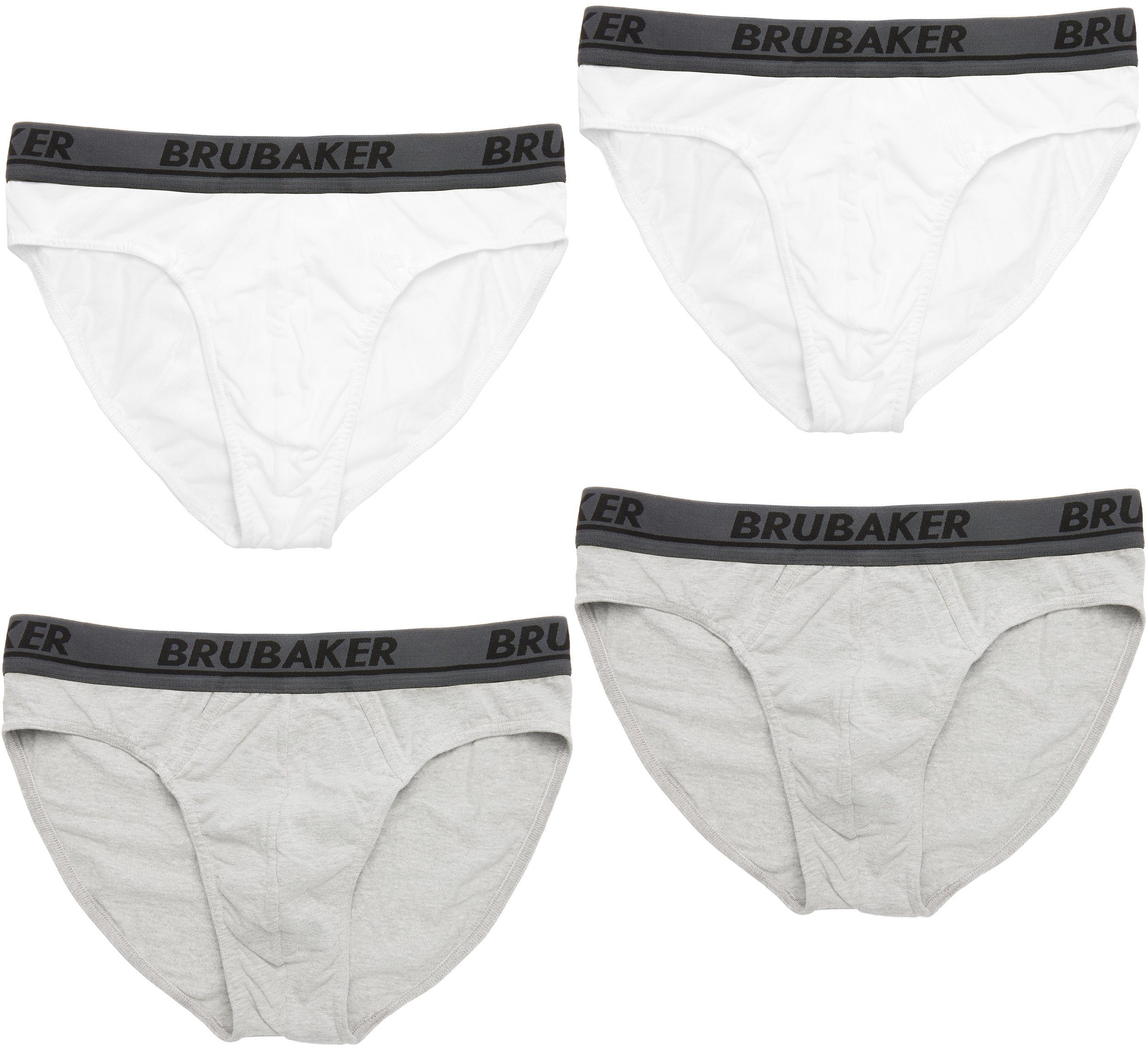 BRUBAKER Slip 4er Pack Herren Komfort günstig online kaufen