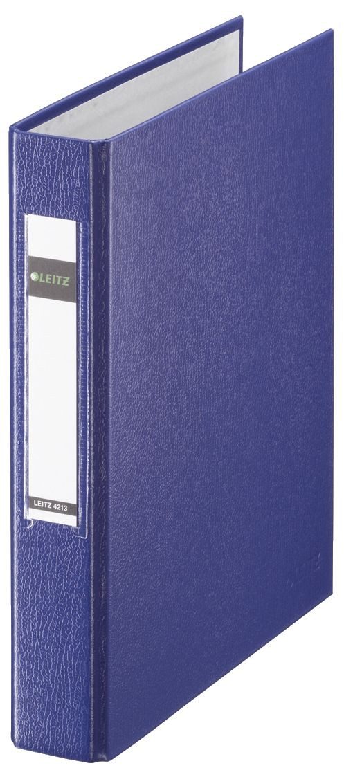 Ringbuchmappe Leitz 4213-00-35 Standard Ringbuch - A5, 25mm, 2 Ringe, PP, blau