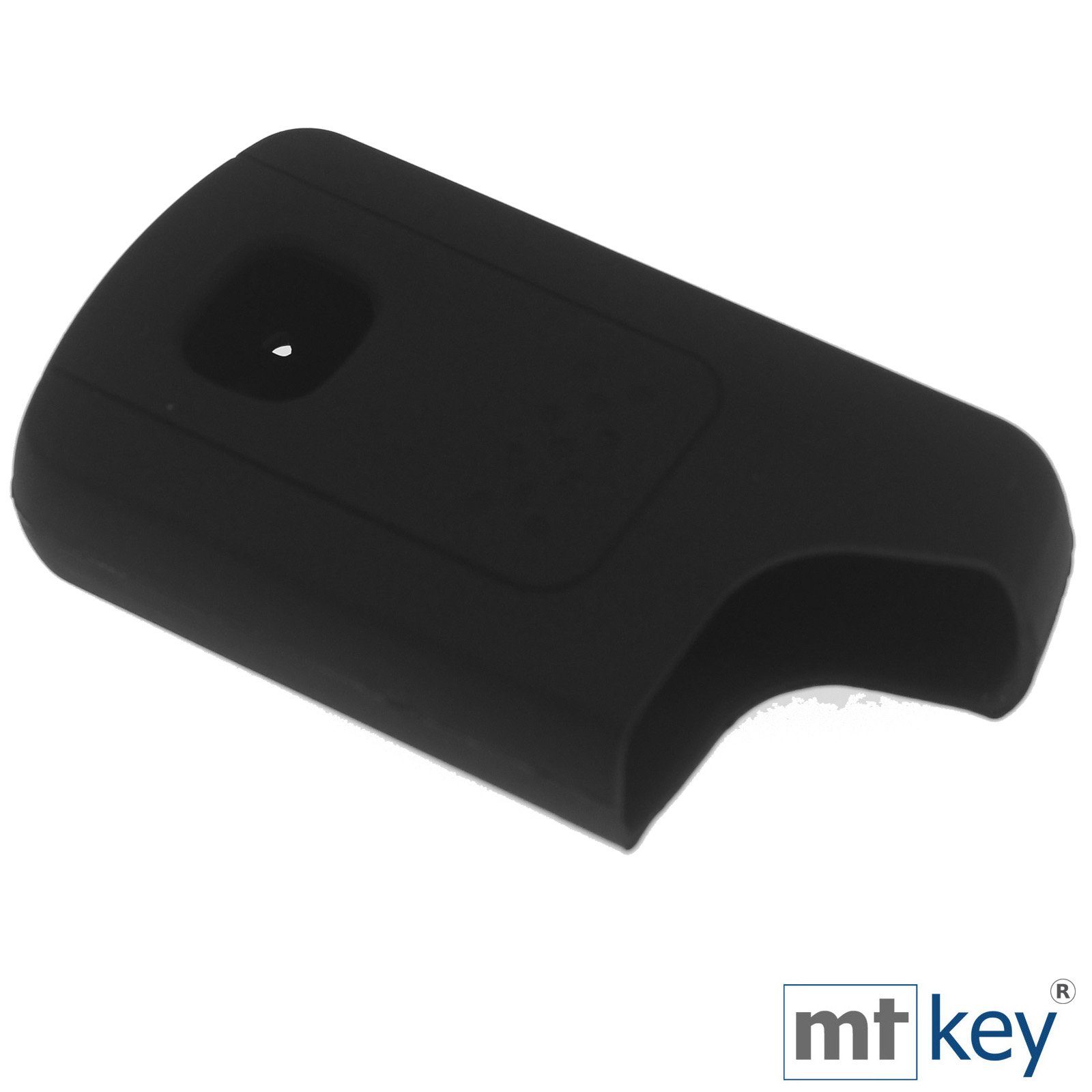 mt-key Schlüsseltasche Autoschlüssel Softcase Silikon Schutzhülle Tasten Civic CR-Z KEYLESS VIIII Insight für CR-V Accord Honda 3 Schwarz