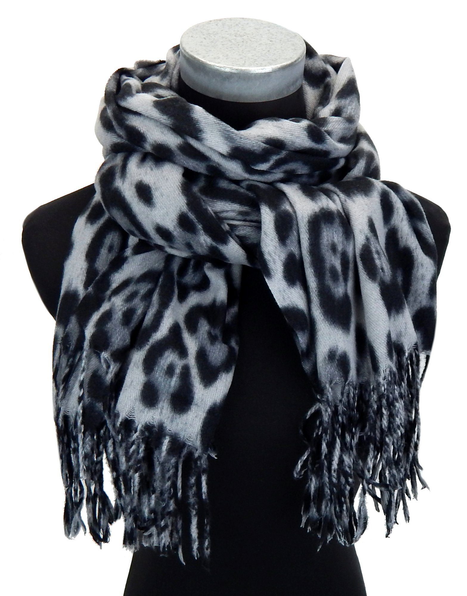 Ella Jonte Modeschal, Leopard Herbst Winterschal günstig online kaufen