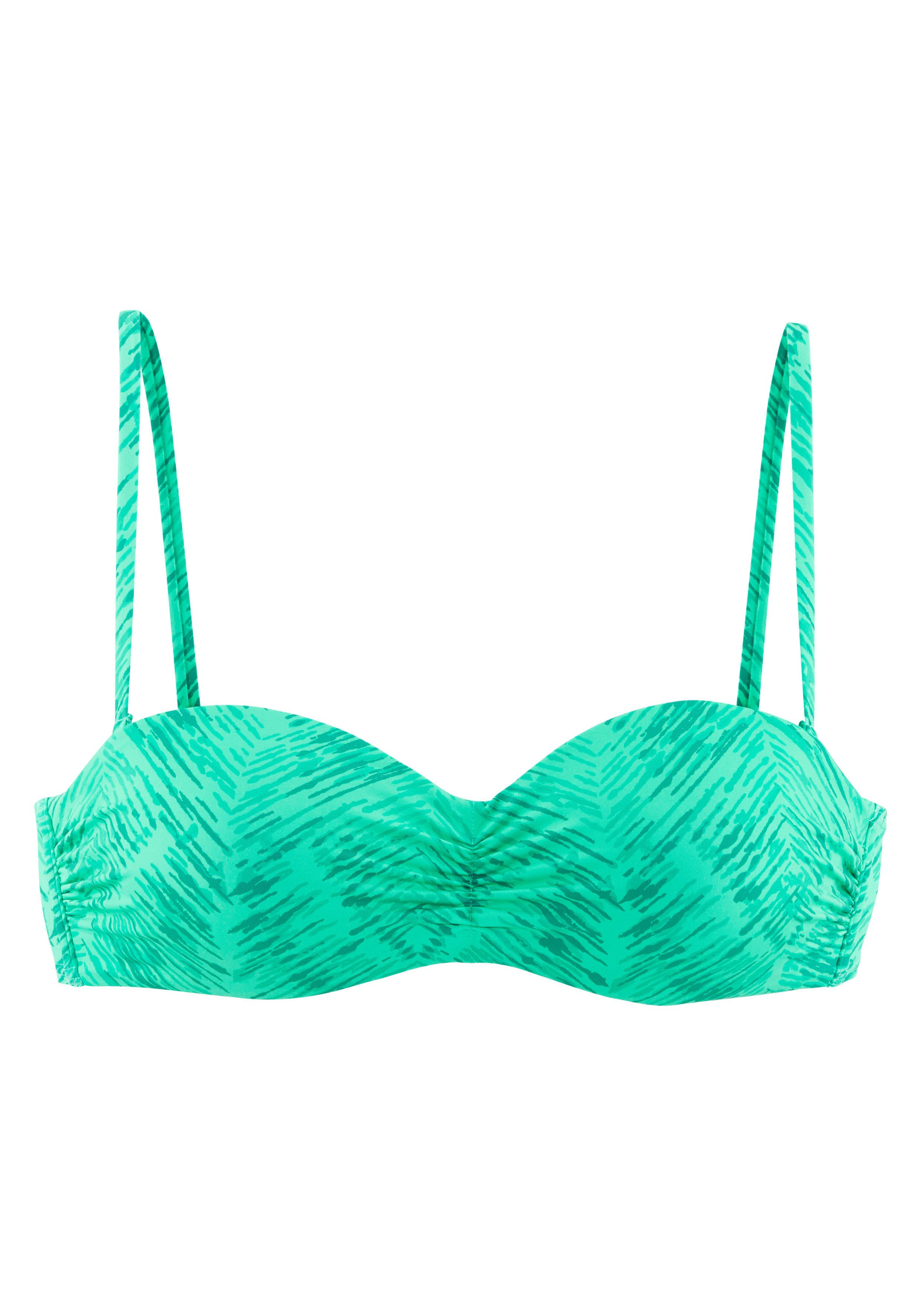 JETTE Bügel-Bandeau-Bikini-Top Floretta, in Ton in günstig online kaufen