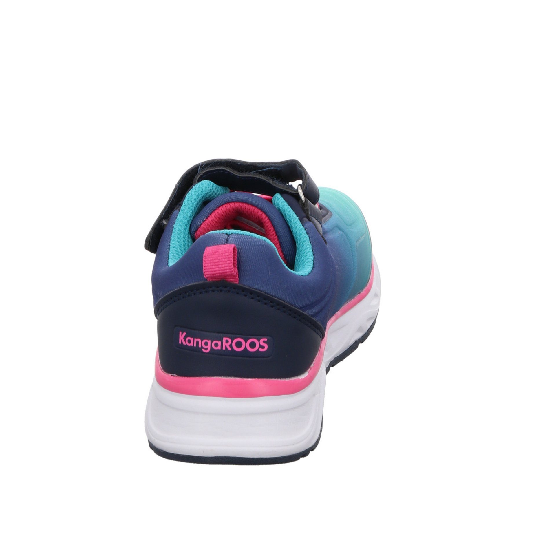 Sneaker KangaROOS Synthetikkombination Sneaker Logoschriftzug Airos K-OK navy/daisy/pink