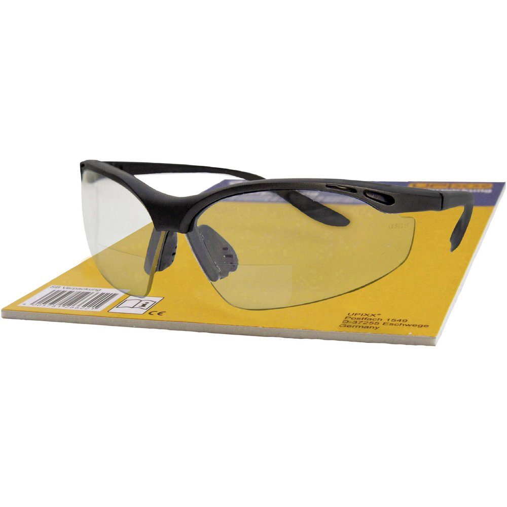 Arbeitsschutzbrille Leipold Doehle LETTURA Bifocal 26702SB-1.5 Schutzbrille Schwarz EN 16