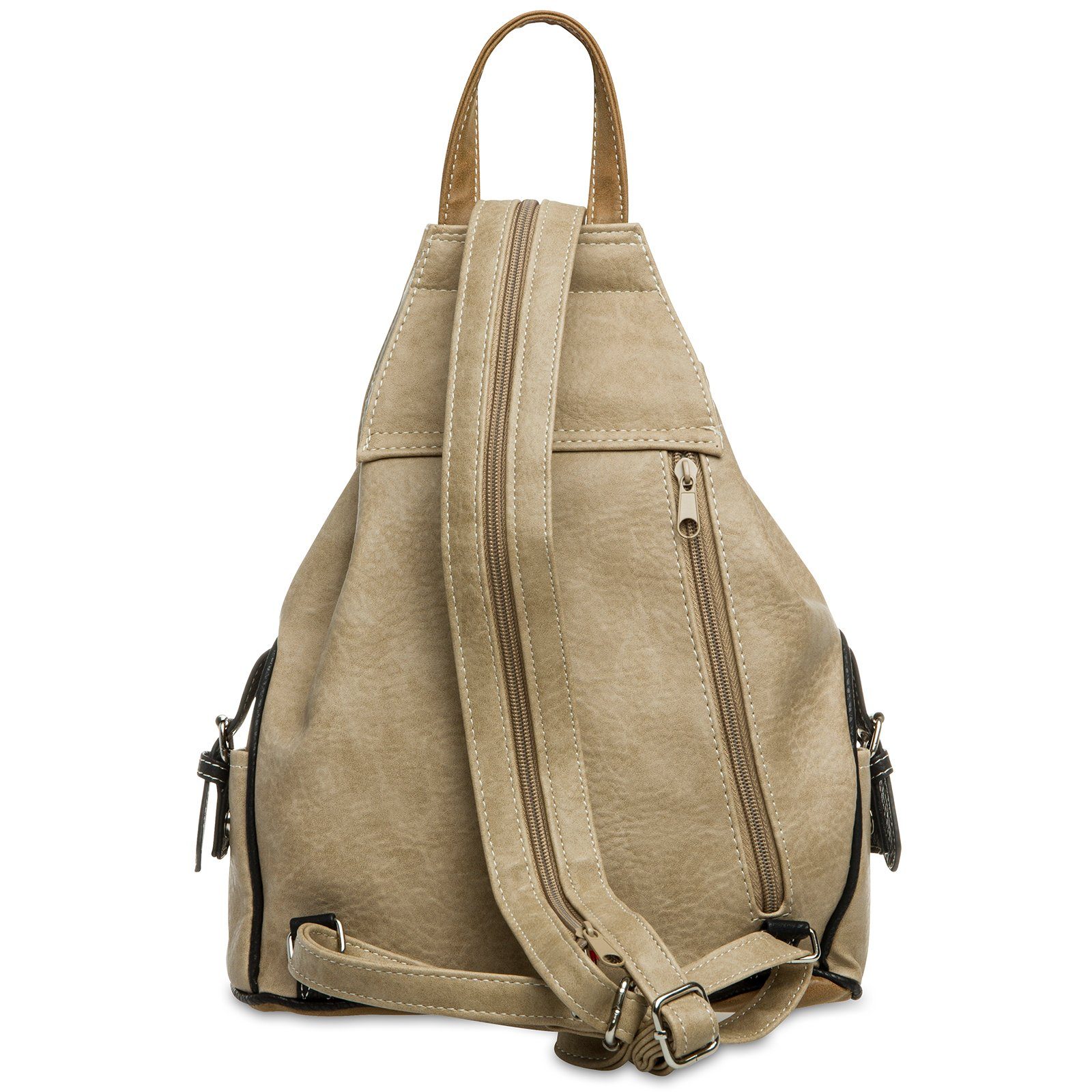 Caspar Umhängetasche TS1028 Damen Tasche Handtasche Rucksack Umhängetasche - diverse Modelle