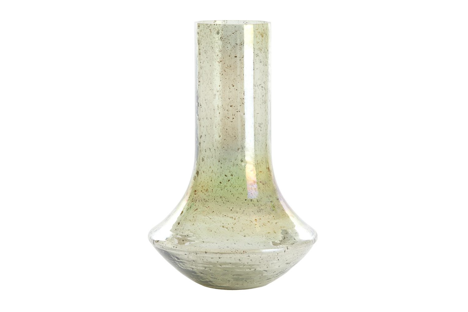 Light & Living Dekovase Dekovase Vase LEANNA von Light & Living Blumenvase Ø25x40 cm Glas Grün