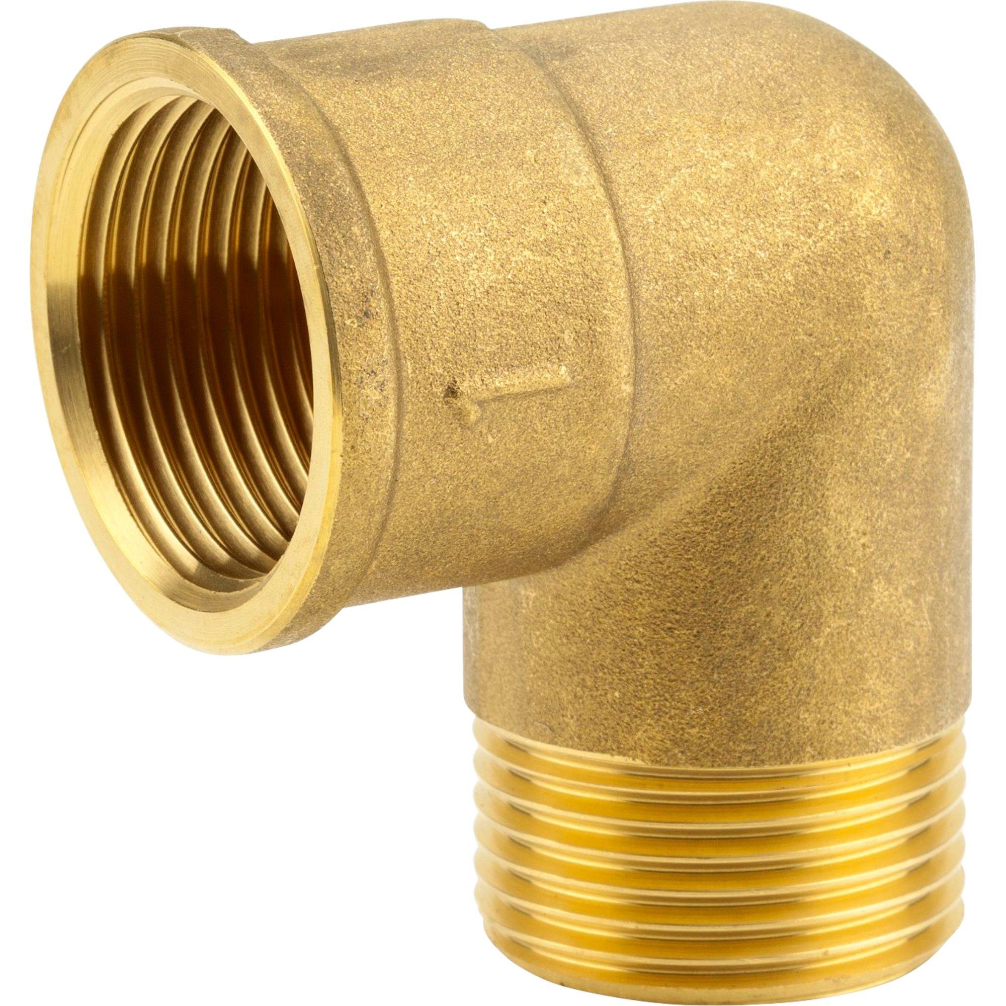 Gartenschlauch GARDENA Messing-Winkel IG + AG 33,3mm (G 1)