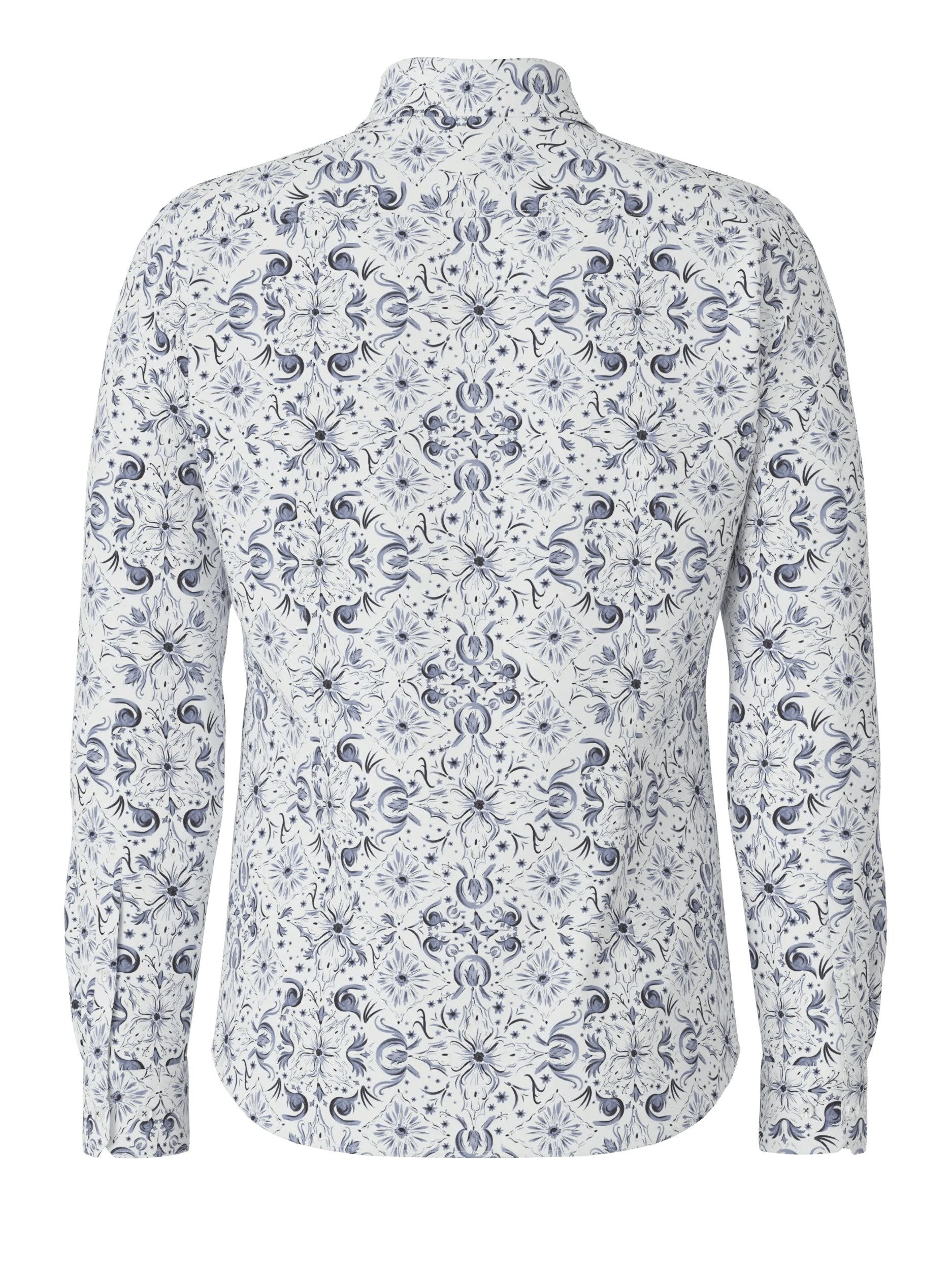JOOP! Langarmhemd Pai mit floralem Muster, slim fit