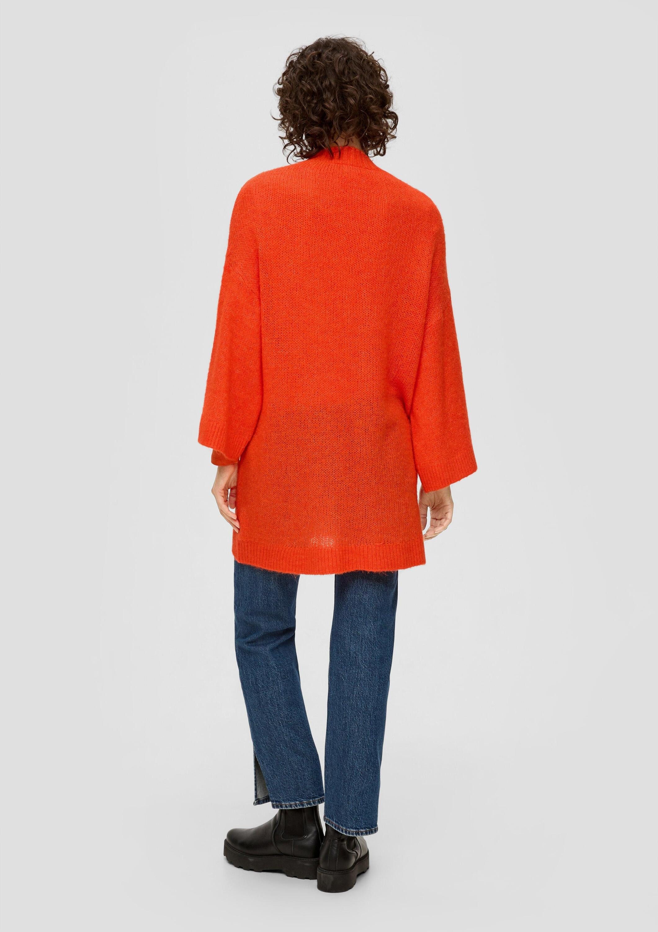 s.Oliver Cardigan Strickjacke Cardigan mit Strickmuster