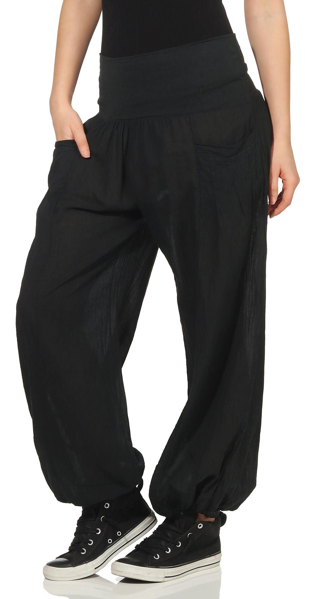 malito more than fashion Haremshose malito Damen Stoffhose leicht, Pumphose günstig online kaufen