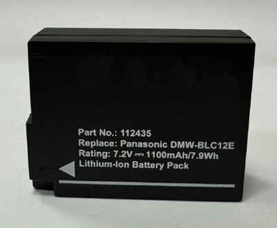 Panasonic Replace Akku DMW-BLC12 für Panasonic DMC-FZ330 Kamera-Akku