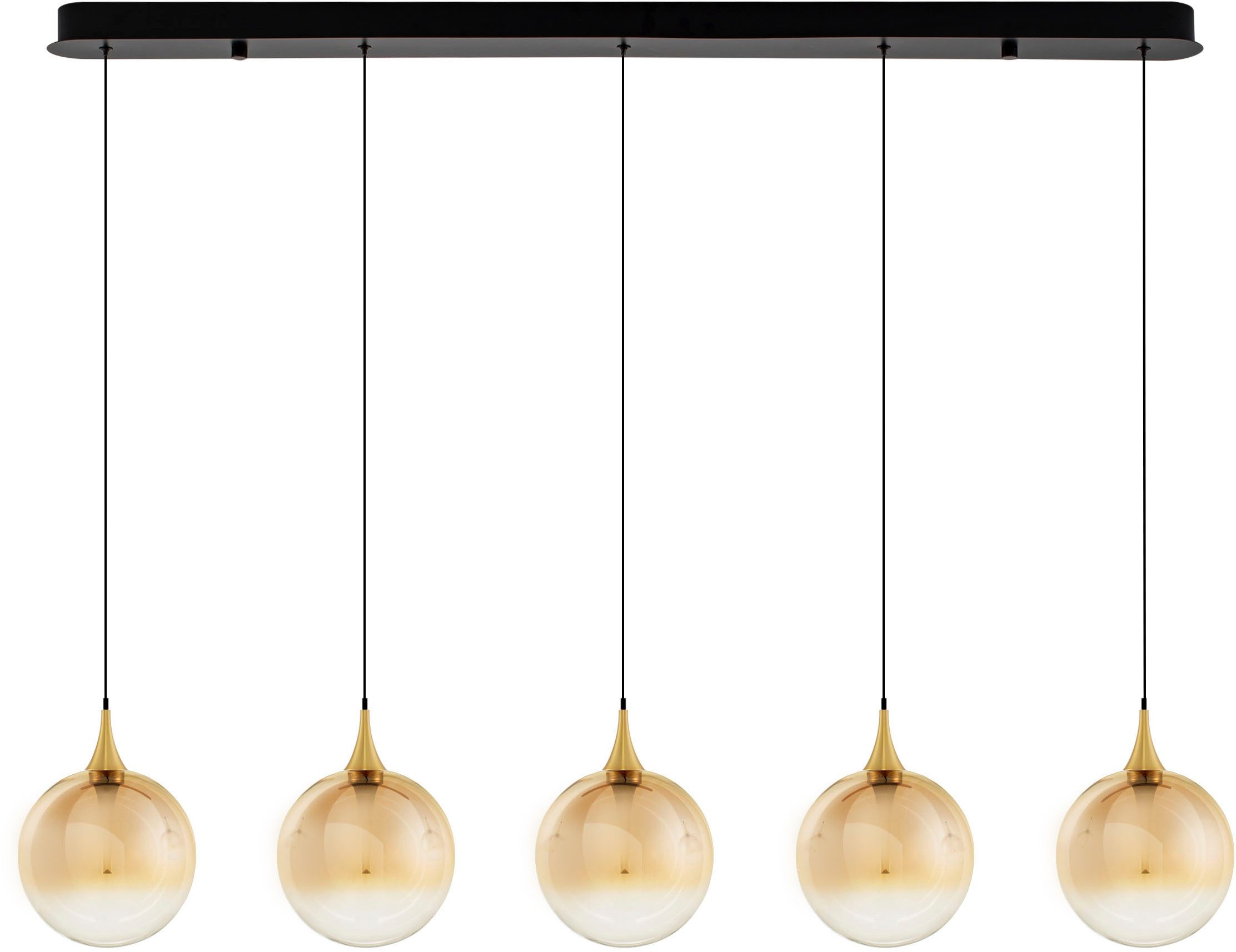 Nova Luce Pendelleuchte ORENDA, LED fest integriert, Warmweiß