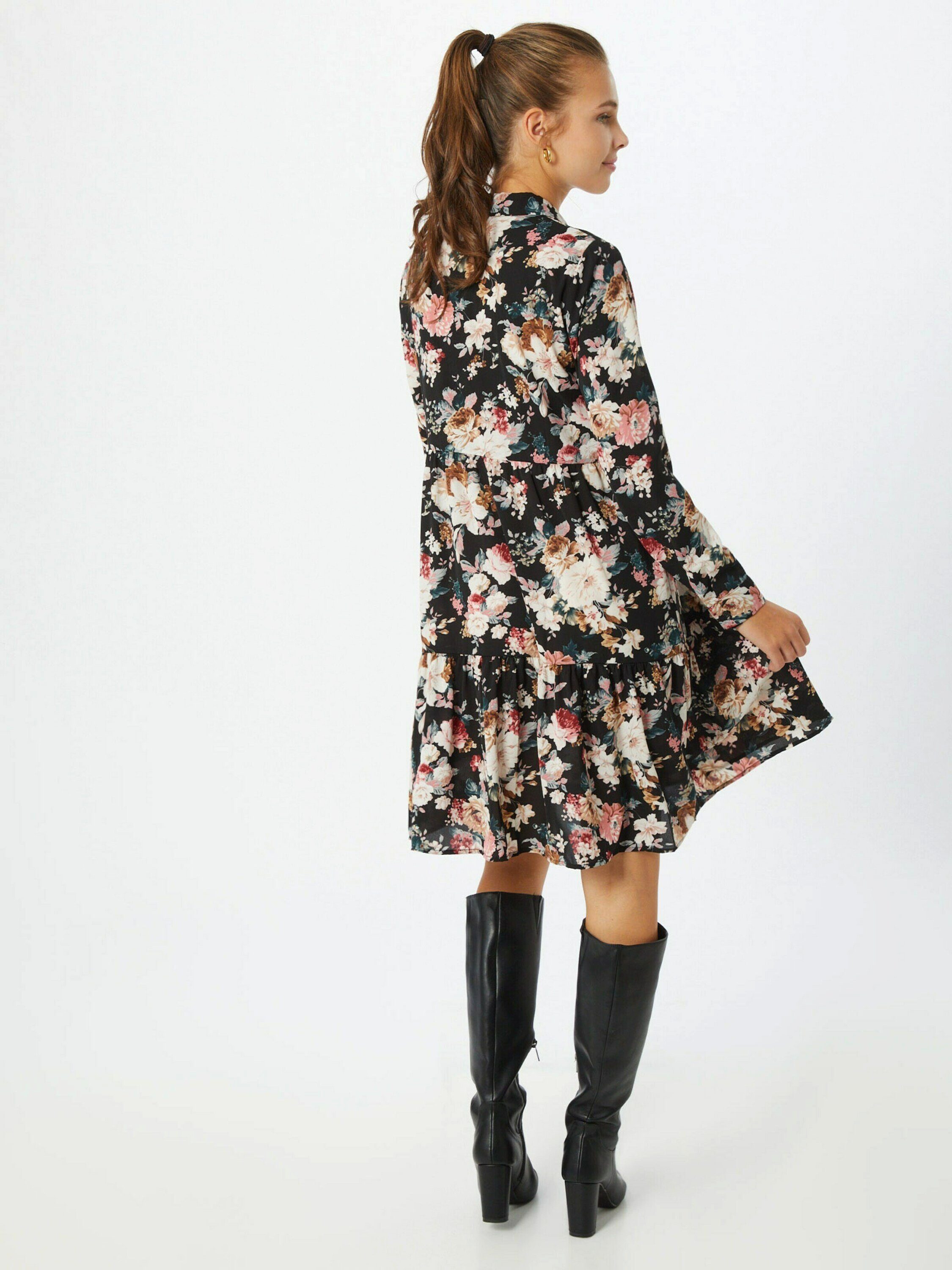 ONLY Blusenkleid Larry (1-tlg) Falten