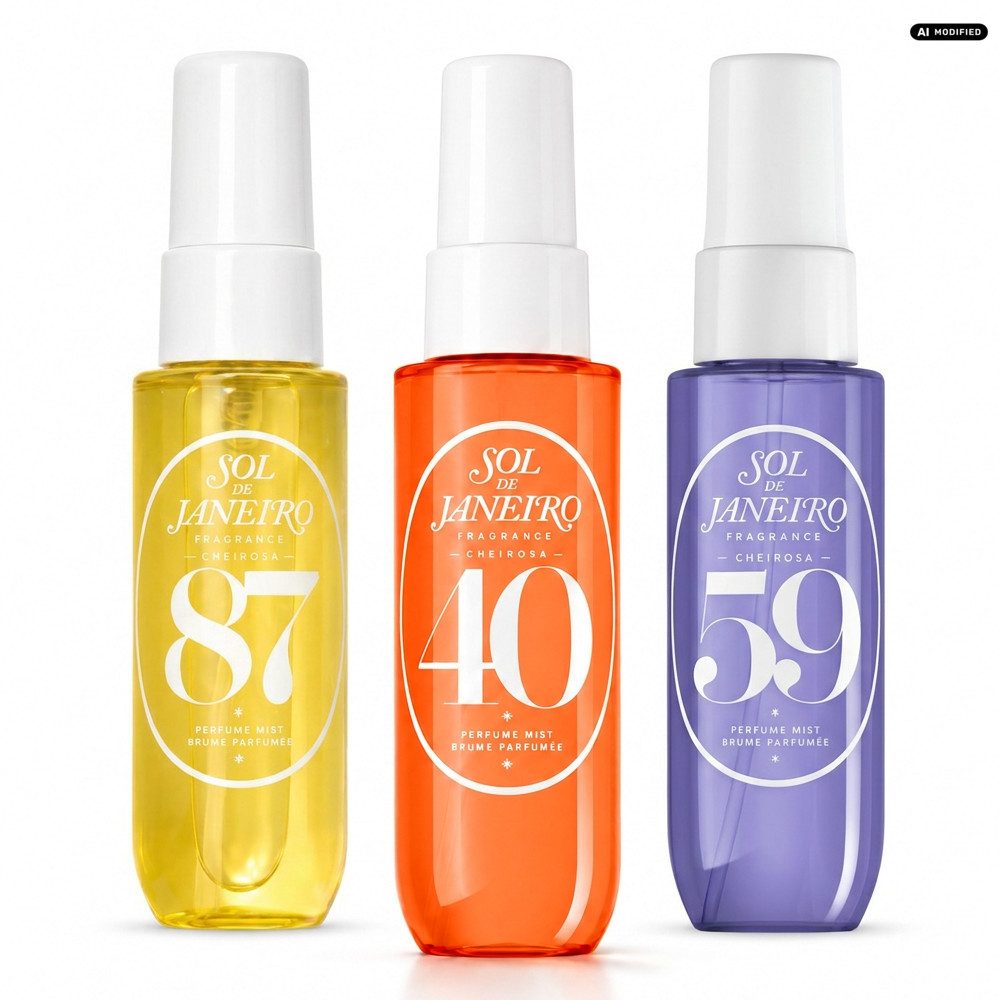 Sol de Janeiro Gesichts- und Körperspray Sol de Janeiro Cheirosa 87 40 59 Perfume Mist Trio Set, Drei beliebte Cheirosa Düfte als praktisches Travel Set kombiniert
