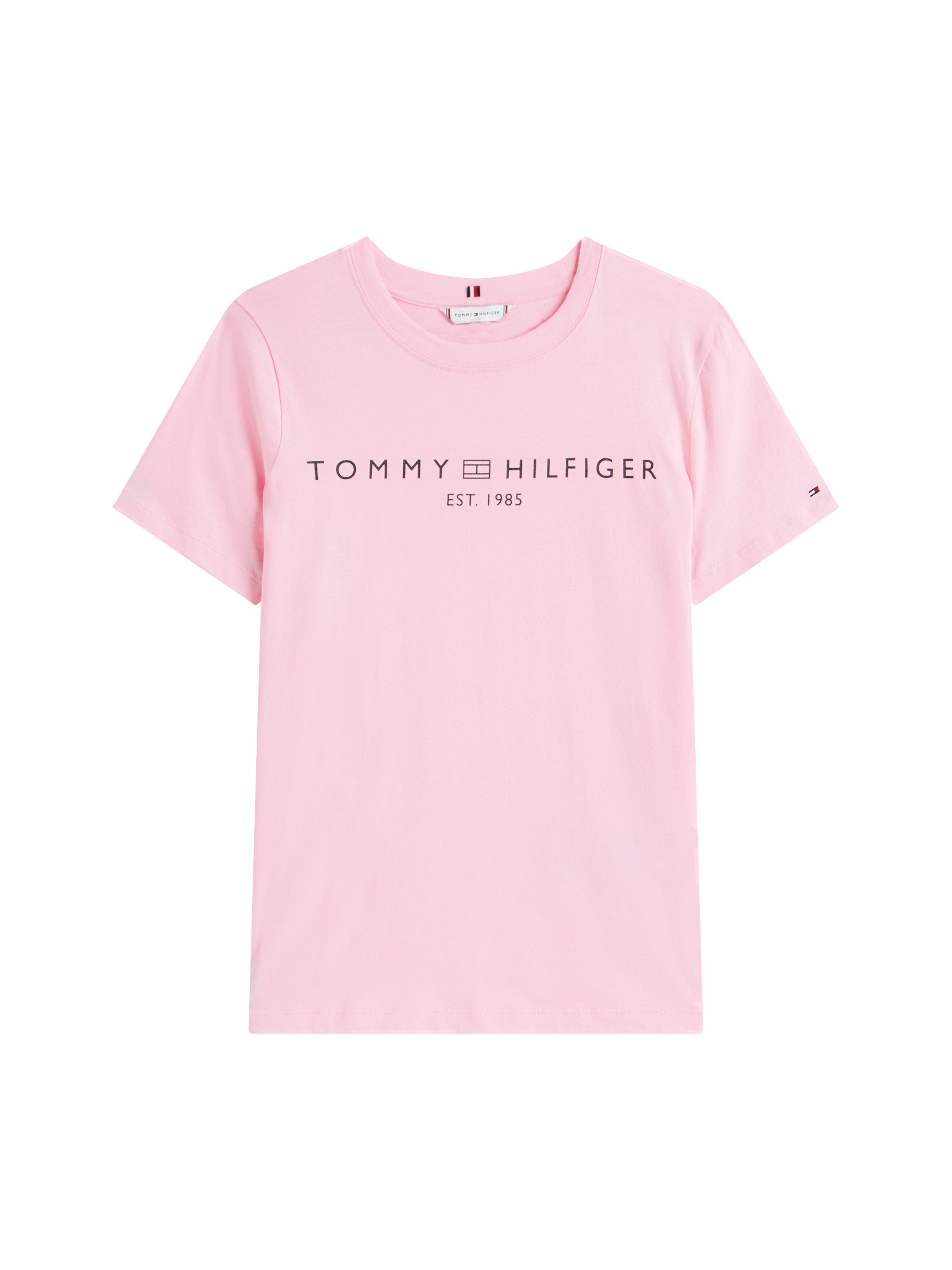 Tommy Hilfiger Kurzarmshirt REG CORP LOGO C-NK SS Baumwolle