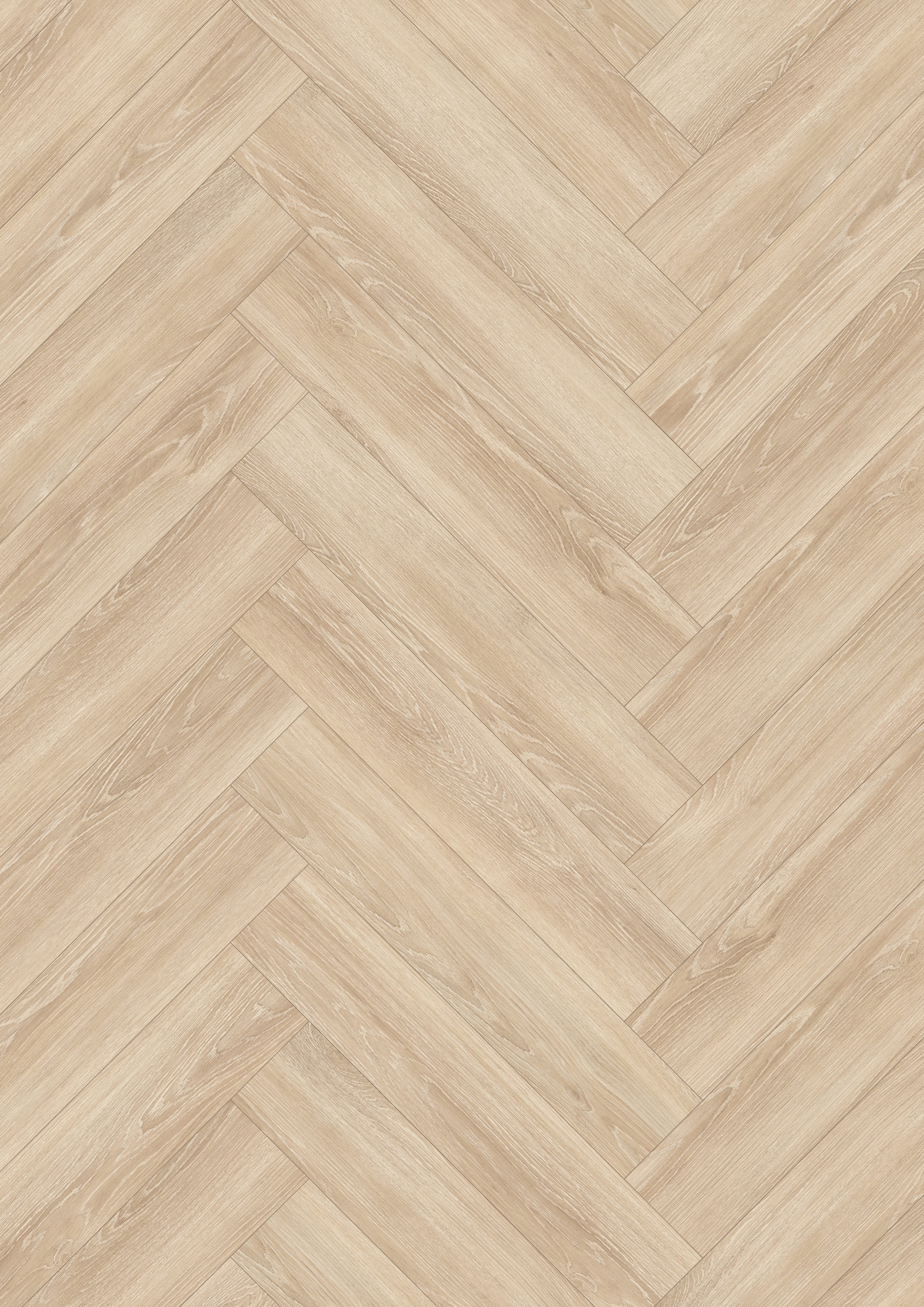 EGGER Laminat NatureSense Herringbone Fischgrät EL2161 Newport Eiche creme, (8mm, 1,976qm), Modern & Vielseitig