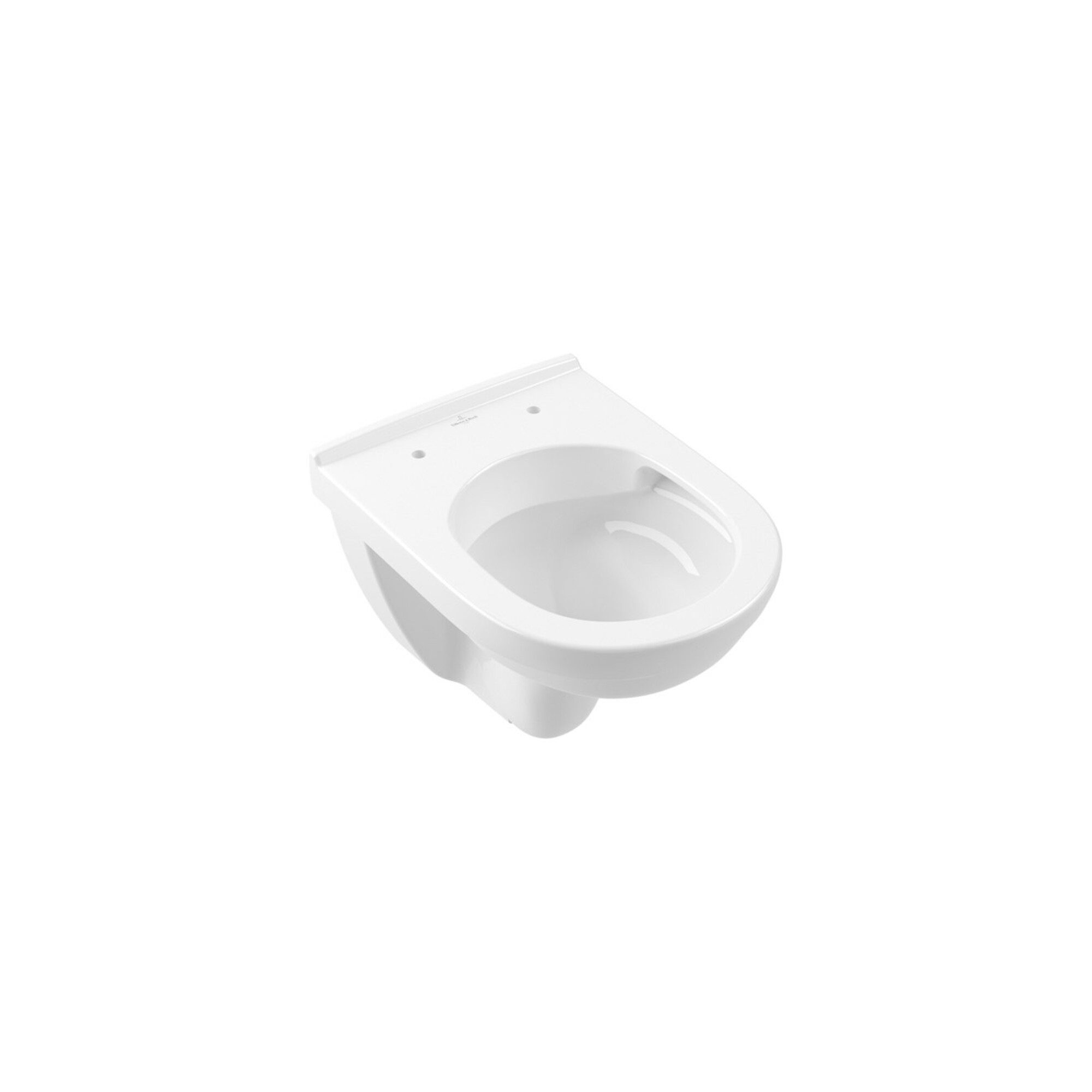 Villeroy & Boch Tiefspül-WC V&B Wand-WC, Tiefspüler O.NOVO Compact 36x49cm, Abg waag., randlos, D-