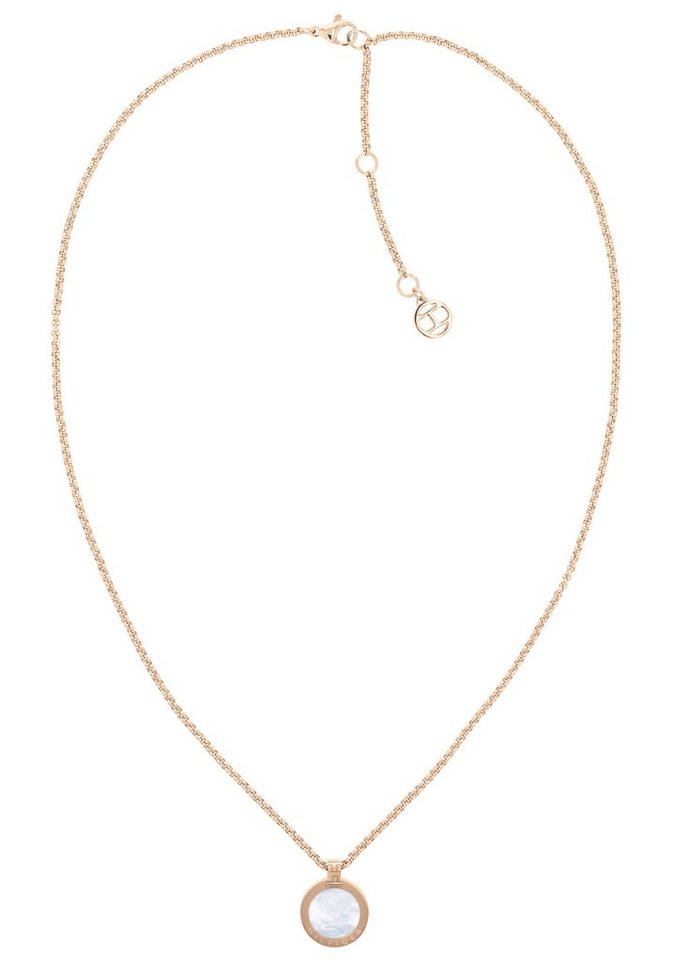 Tommy Hilfiger Kette mit Anhänger Schmu... Tommy Hilfiger Kette mit Anhänger Schmu...