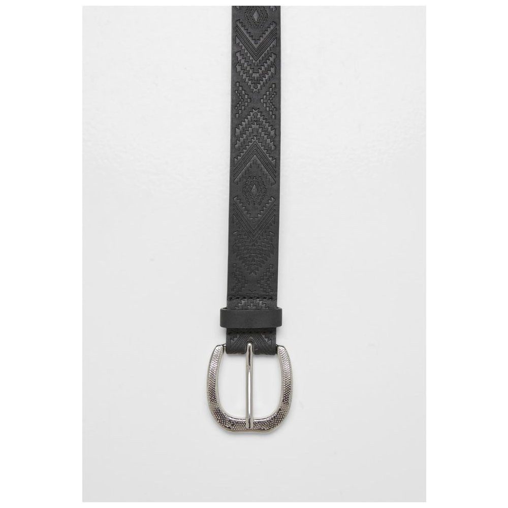URBAN CLASSICS Ledergürtel Leather Imitation Punched Pattern Belt