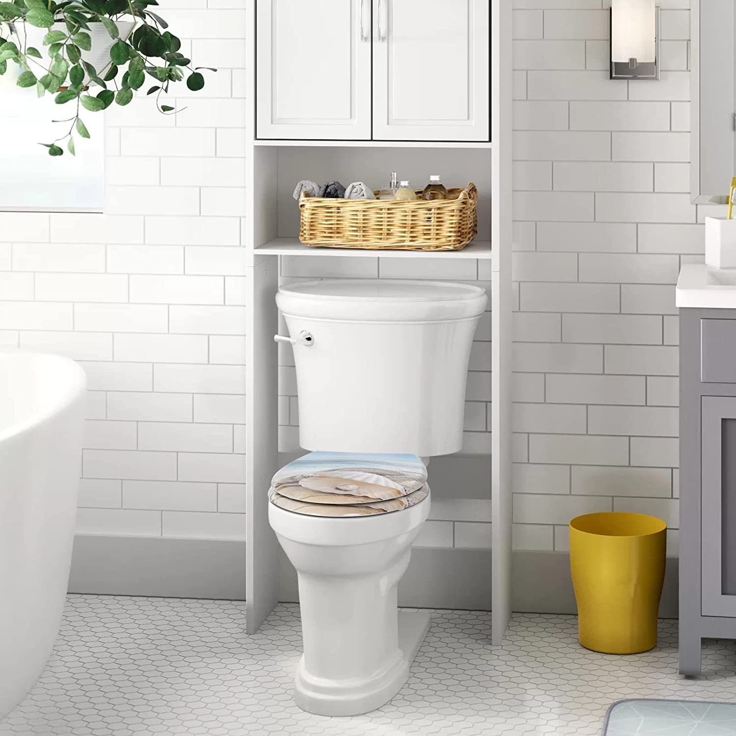Woltu WC-Sitz (1-St), Softclose mit Absenkautomatik günstig online kaufen