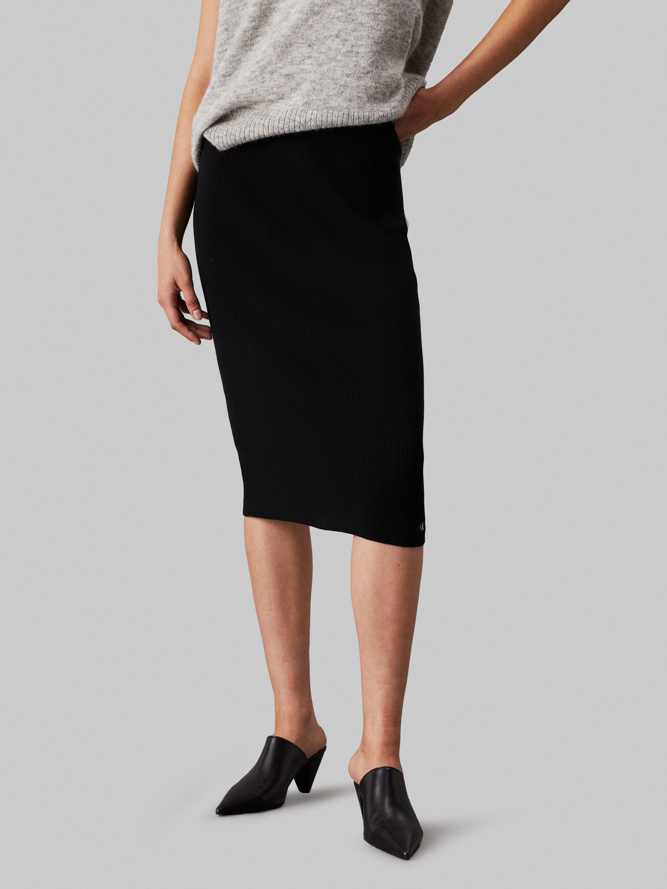 Calvin Klein Jeans Jerseyrock WOVEN LABEL günstig online kaufen